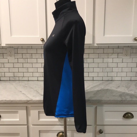 Under Armour Cold Gear Shirt 1/4 Zip long sleeve Logo on Sleeve Medium - Picture 3 of 7